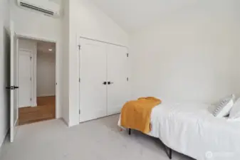 Photos of staged unit, 20313A. bedroom 3