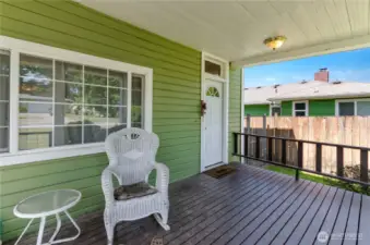Welcome home to your classic covered front porch—perfect for morning coffee, evening chats, and watching the world go by