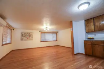 Spacious living area or dining area!