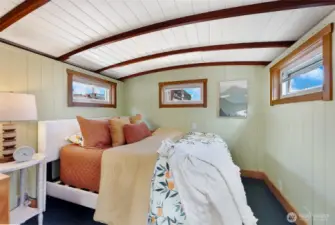 The bedroom upstairs.