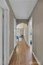 Entry to unit