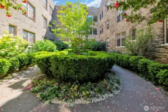 Courtyard Entry