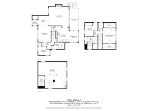 Floor plan condensed.  See additional ones toward end of pictures.