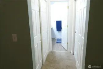 Double Priamary suite Closets