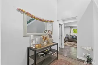 hallway open concept