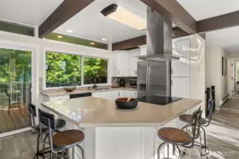 Upgraded kitchen with SS appliances
