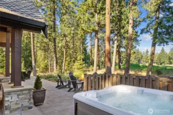 Hot Tub off primary bedroom
