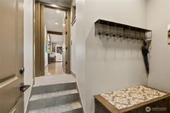 Mud Room area off garage