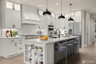 Photos of a previously built home with similar finishes that are virtually staged. Builder reserves the right to make changes to plans & specifications without notice. Features vary by plan. Buyer to verify square footage.