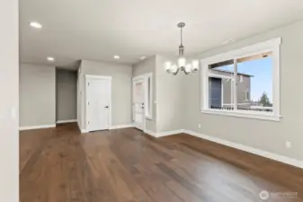 Enjoy Water Views from the Dining Room