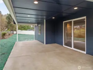 Covered Patio for Year Round Use