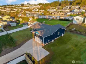 Plenty of Space for RV Parking or Potential Shop