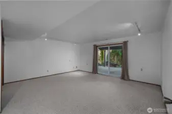 2nd primary bedroom w/ 3/4 bath on lower level. Sliding door leads to patio