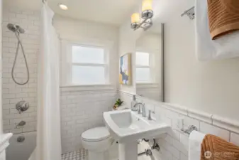 Main floor bathroom