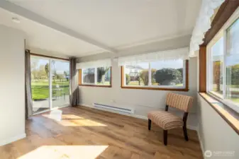 Sun room, could be a thrid bedroom if needed, it has a full closet.