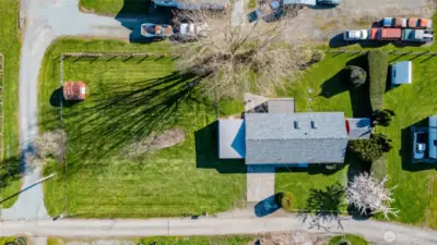 Shy half acre property