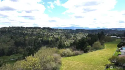 Gorgeous overhead shot from the rear of the property.