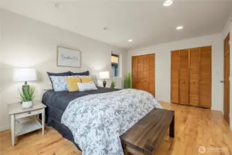This is the main floor bedroom.