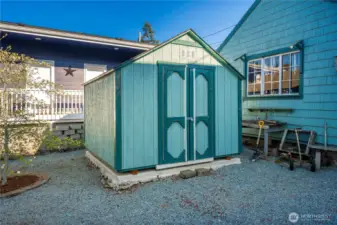 The property includes an early century garage / shop a newer shed for your toy storage and projects.