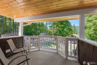 Upstairs Balcony