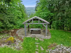 Covered Picnic with Overlook