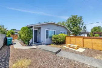 each unit fully fenced for privacy