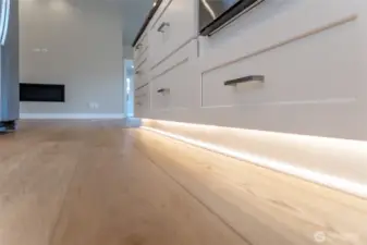 Under cabinet lighting in like home