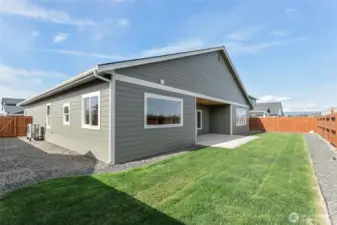 Rear yard, like home