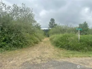 Entrance to the 4+ acres of community property on Crocker Lake.