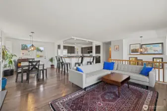 Full view of the open main level