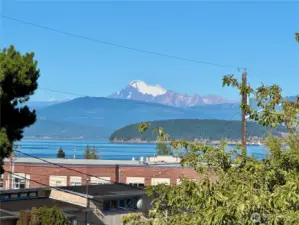 Mount Baker and Padilla Bay View from the back deck