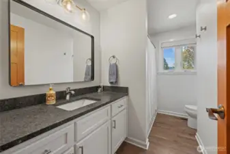Full hall bathroom