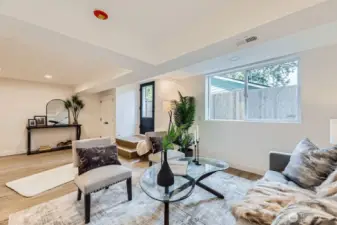 Huge bonus area with access to side yard