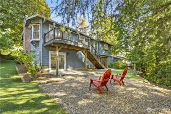 View of Back of home