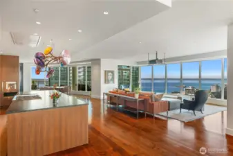 Gather your people; intimate and large groups. Many conversations or one.