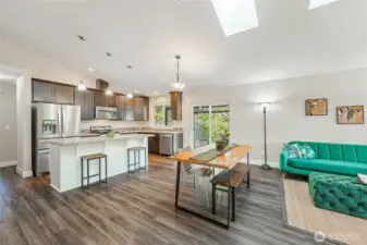 Gleaming floors—Durable, warm, and easy to maintain.