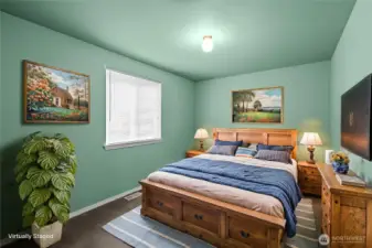 Virtually staged to show you the functionality