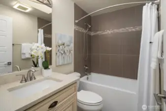 Bathroom serving bedrooms (other than Primary).