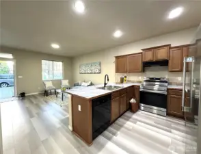 Open floor plan