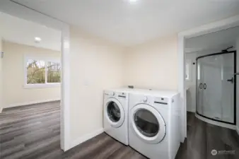 First floor laundry room