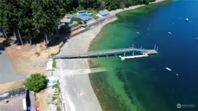 Pier and boat launch