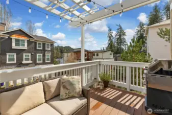 View and entertainment deck