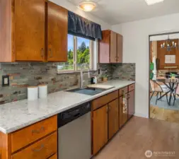 Updated kitchen