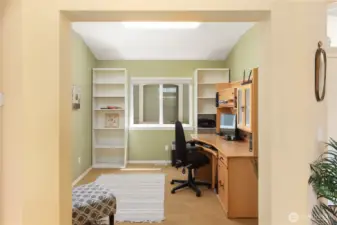 The Library offers an attractive place to work and manage life and business.