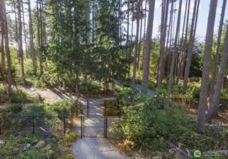 Over 30 miles of trails, 34 acres just outside of their neighborhood!