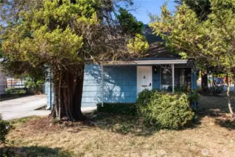 Charming curb appeal with a welcoming front porch