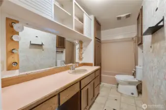 Main floor full bath