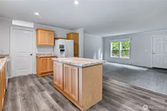 All new appliances stay!