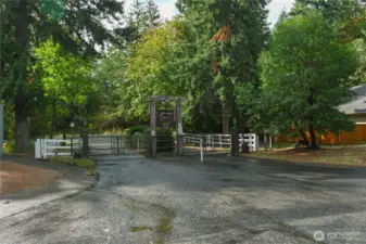 Secure gated entry into the community