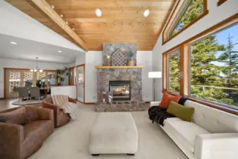 Cedar framed windows and doors